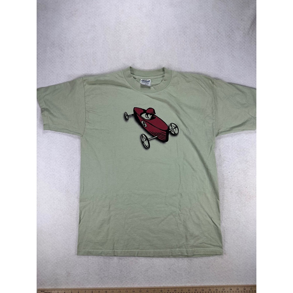 Vintage 1998 Soap Box Derby T-Shirt Large Gildan Children's Museum Of Richmond L View 4